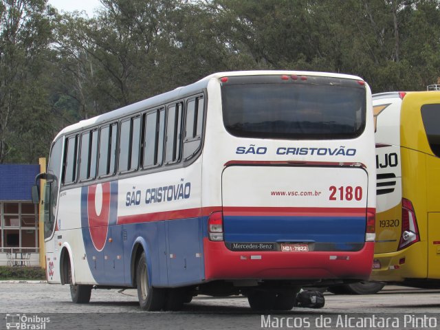 Viação São Cristóvão 2180 na cidade de Perdões, Minas Gerais, Brasil, por Marcos de Alcantara Pinto. Número da foto: #5877361.