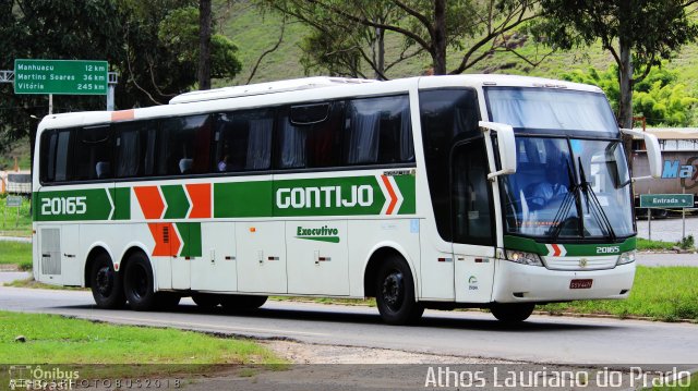 Empresa Gontijo de Transportes 20165 na cidade de Manhuaçu, Minas Gerais, Brasil, por Athos Lauriano do Prado. ID da foto: 5877725.