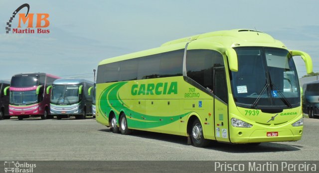 Viação Garcia 7939 na cidade de Campinas, São Paulo, Brasil, por Prisco Martin Pereira. Número da foto: #5877741.