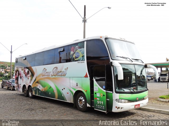 Class Brasil 511 na cidade de João Monlevade, Minas Gerais, Brasil, por Antonio Carlos Fernandes. ID da foto: 5877217.