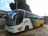 Empresa Gontijo de Transportes 14100 na cidade de Araçuaí, Minas Gerais, Brasil, por Juninho Nogueira. Número da foto: #:id.