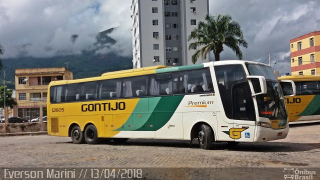 Empresa Gontijo de Transportes 12605 na cidade de Governador Valadares, Minas Gerais, Brasil, por Everson Marini. Número da foto: #5880012.