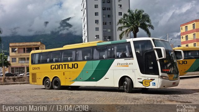 Empresa Gontijo de Transportes 12605 na cidade de Governador Valadares, Minas Gerais, Brasil, por Everson Marini. ID da foto: 5880012.