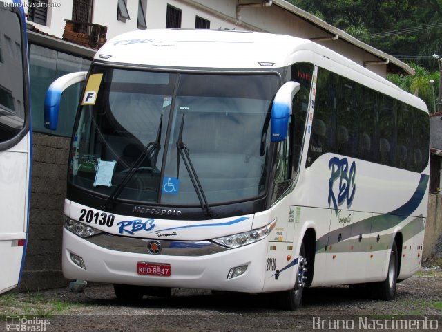 RBC Transportes e Turismo 20130 na cidade de Mongaguá, São Paulo, Brasil, por Bruno Nascimento. ID da foto: 5880166.