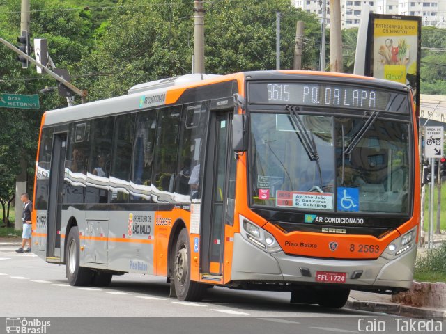 Viação Gato Preto 8 2563 na cidade de São Paulo, São Paulo, Brasil, por Caio  Takeda. Número da foto: #5879581.