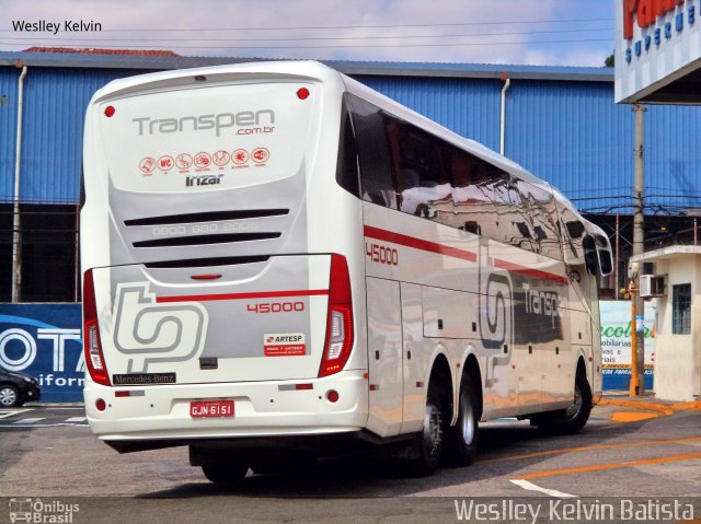 Transpen Transporte Coletivo e Encomendas 45000 na cidade de Sorocaba, São Paulo, Brasil, por Weslley Kelvin Batista. Número da foto: #5878986.