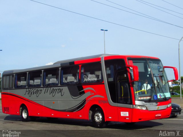 Empresa de Ônibus Pássaro Marron 5724 na cidade de São Paulo, São Paulo, Brasil, por Adam Xavier Rodrigues Lima. ID da foto: 5879125.