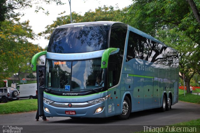 Viação Garcia 7877 na cidade de Curitiba, Paraná, Brasil, por Thiago Oliveira Zukerman. ID da foto: 5879824.