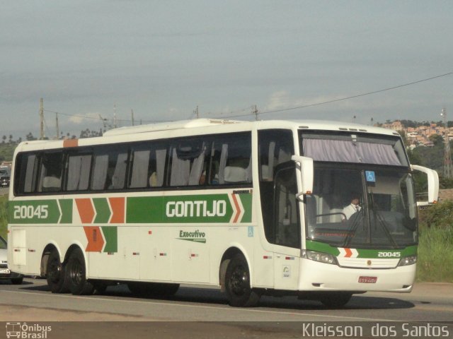 Empresa Gontijo de Transportes 20045 na cidade de Sabará, Minas Gerais, Brasil, por Kleisson  dos Santos. Número da foto: #5882711.
