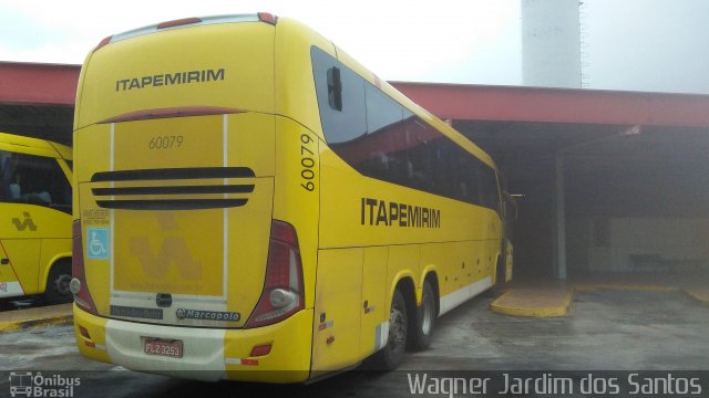 Viação Itapemirim 60079 na cidade de Queluz, São Paulo, Brasil, por Wagner Jardim dos Santos. Número da foto: #5882602.