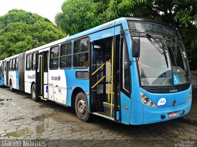 Vereda Transporte Ltda. 13128 na cidade de Serra, Espírito Santo, Brasil, por Danilo Moraes. ID da foto: 5881308.