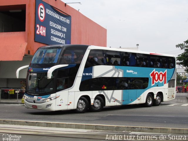 Auto Viação 1001 RJ 108.478 na cidade de Rio de Janeiro, Rio de Janeiro, Brasil, por André Luiz Gomes de Souza. ID da foto: 5882337.