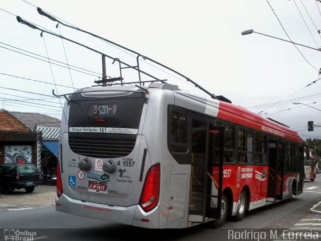 Himalaia Transportes > Ambiental Transportes Urbanos 4 1557 na cidade de São Paulo, São Paulo, Brasil, por Jonathan  Aguiar Correa. ID da foto: 5883124.