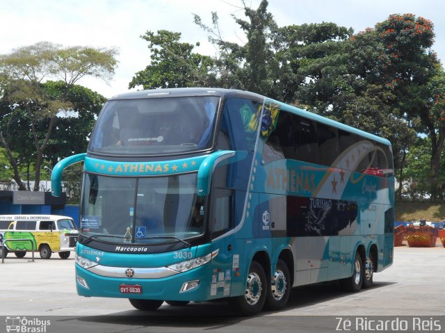 Athenas Turismo 3030 na cidade de Goiânia, Goiás, Brasil, por Zé Ricardo Reis. ID da foto: 5883597.