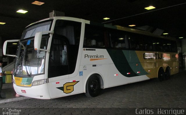 Empresa Gontijo de Transportes 12305 na cidade de Belo Horizonte, Minas Gerais, Brasil, por Carlos  Henrique. ID da foto: 5884284.