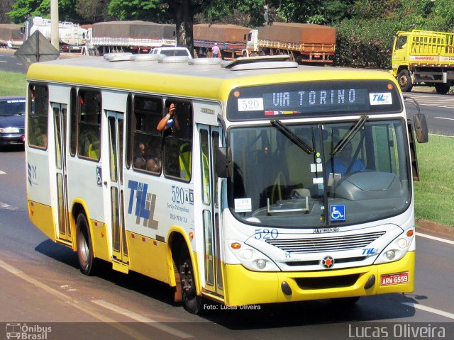 TIL Transportes Coletivos 520 na cidade de Cambé, Paraná, Brasil, por Lucas Oliveira . ID da foto: 5884271.