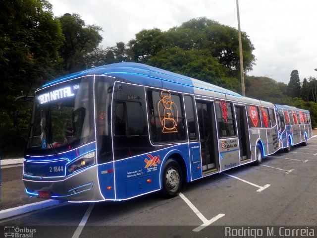 Sambaíba Transportes Urbanos 2 1844 na cidade de São Paulo, São Paulo, Brasil, por Jonathan  Aguiar Correa. Número da foto: #5884689.