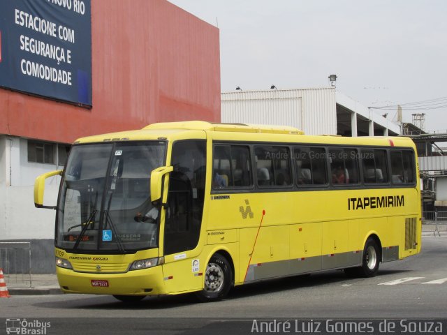 Viação Itapemirim 9709 na cidade de Rio de Janeiro, Rio de Janeiro, Brasil, por André Luiz Gomes de Souza. ID da foto: 5884076.