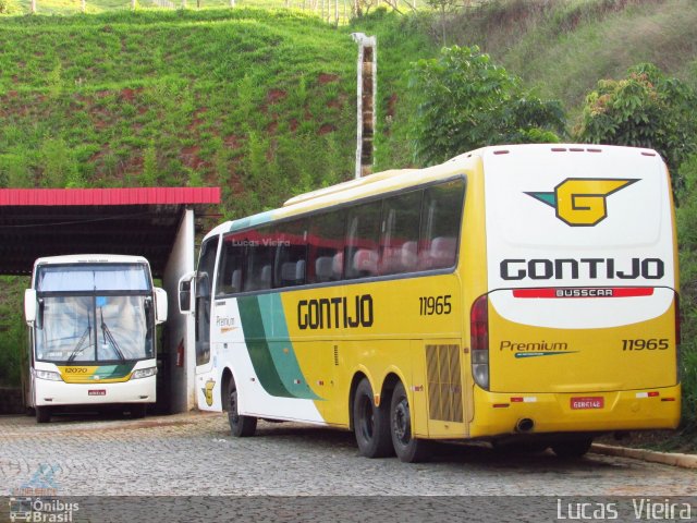 Empresa Gontijo de Transportes 11965 na cidade de João Monlevade, Minas Gerais, Brasil, por Lucas Vieira. ID da foto: 5884587.