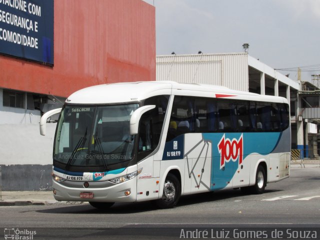 Auto Viação 1001 RJ 108.979 na cidade de Rio de Janeiro, Rio de Janeiro, Brasil, por André Luiz Gomes de Souza. ID da foto: 5884092.