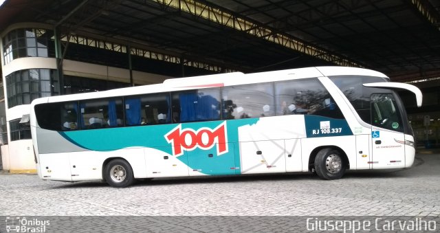 Auto Viação 1001 RJ 108.337 na cidade de Nova Friburgo, Rio de Janeiro, Brasil, por Giuseppe Carvalho. Número da foto: #5884036.