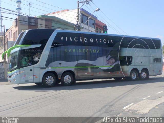 Viação Garcia 8674 na cidade de São Paulo, São Paulo, Brasil, por Alex da Silva Rodrigues. ID da foto: 5884443.