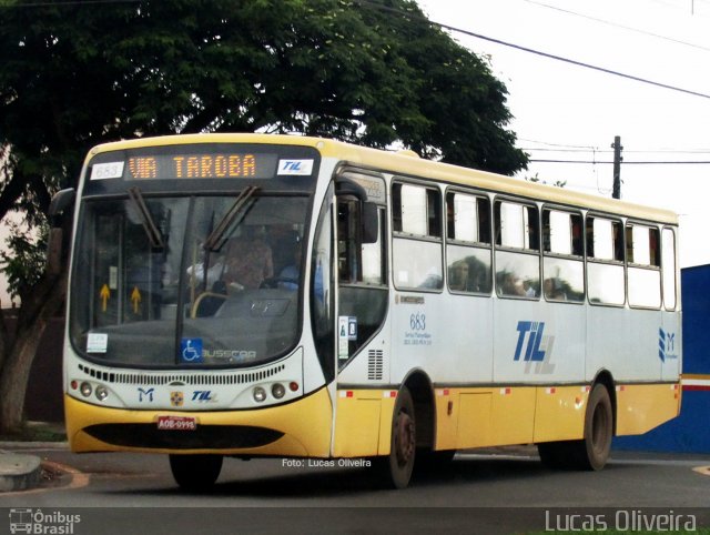 TIL Transportes Coletivos 683 na cidade de Cambé, Paraná, Brasil, por Lucas Oliveira . ID da foto: 5884288.