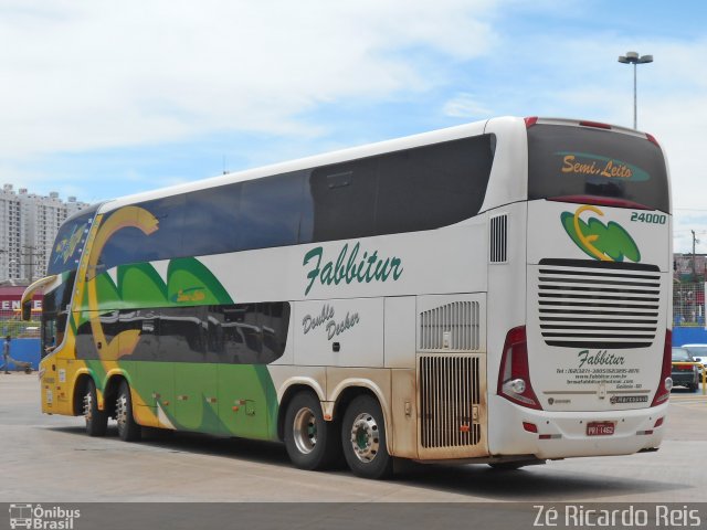 Fabbitur Transporte e Turismo 24000 na cidade de Goiânia, Goiás, Brasil, por Zé Ricardo Reis. ID da foto: 5883588.