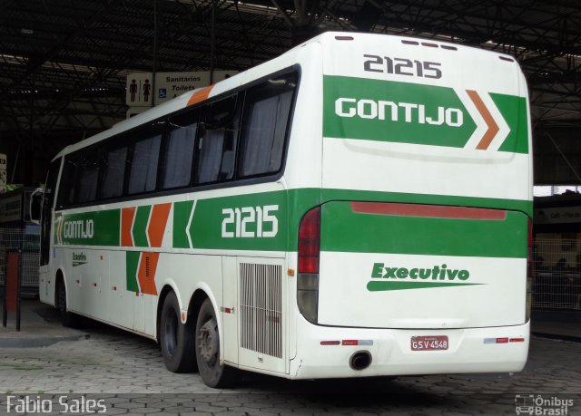 Empresa Gontijo de Transportes 21215 na cidade de Vitória, Espírito Santo, Brasil, por Fábio Sales. Número da foto: #5883175.