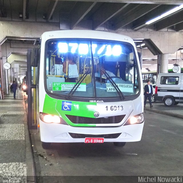 Transcooper > Norte Buss 1 6013 na cidade de São Paulo, São Paulo, Brasil, por Michel Nowacki. ID da foto: 5887015.