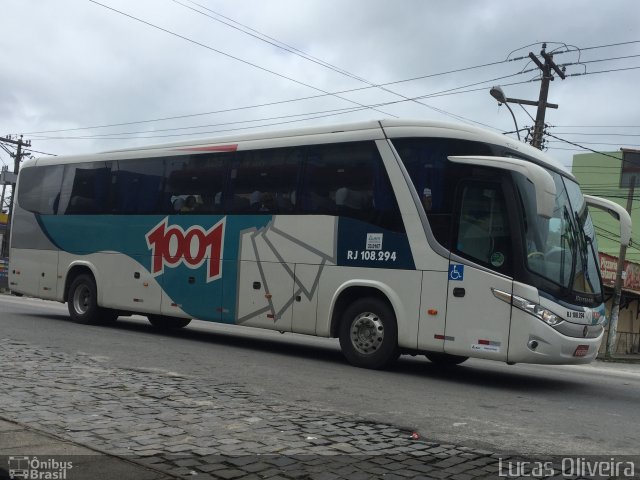 Auto Viação 1001 RJ 108.294 na cidade de Casimiro de Abreu, Rio de Janeiro, Brasil, por Lucas Oliveira. ID da foto: 5887040.