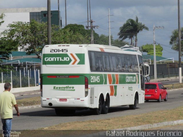 Empresa Gontijo de Transportes 20145 na cidade de Aracaju, Sergipe, Brasil, por Rafael Rodrigues Forencio. ID da foto: 5884899.