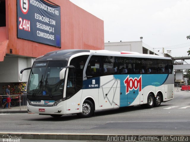 Auto Viação 1001 RJ 108.1093 na cidade de Rio de Janeiro, Rio de Janeiro, Brasil, por André Luiz Gomes de Souza. Número da foto: #5885886.