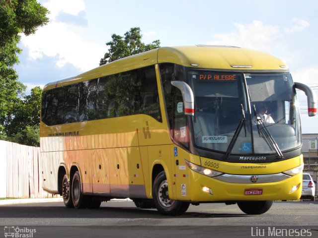Viação Itapemirim 60505 na cidade de Brazlândia, Distrito Federal, Brasil, por Paulo Ricardo Rodrigues Meneses . Número da foto: #5885362.