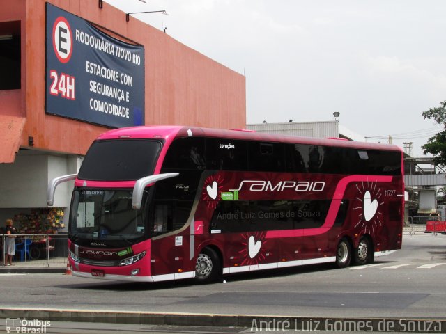 Viação Sampaio 11727 na cidade de Rio de Janeiro, Rio de Janeiro, Brasil, por André Luiz Gomes de Souza. Número da foto: #5885863.