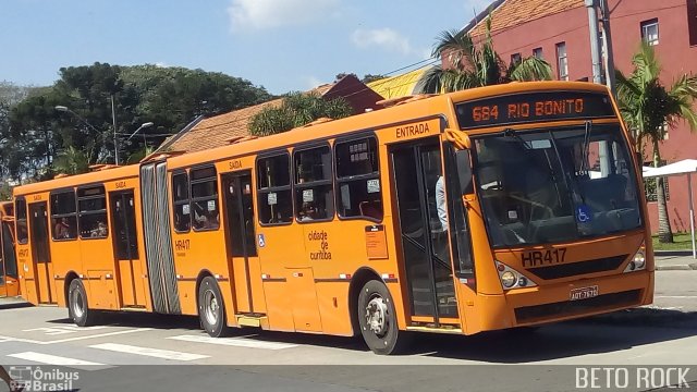 Auto Viação Redentor HR417 na cidade de Curitiba, Paraná, Brasil, por Alberto Selinke. ID da foto: 5885962.