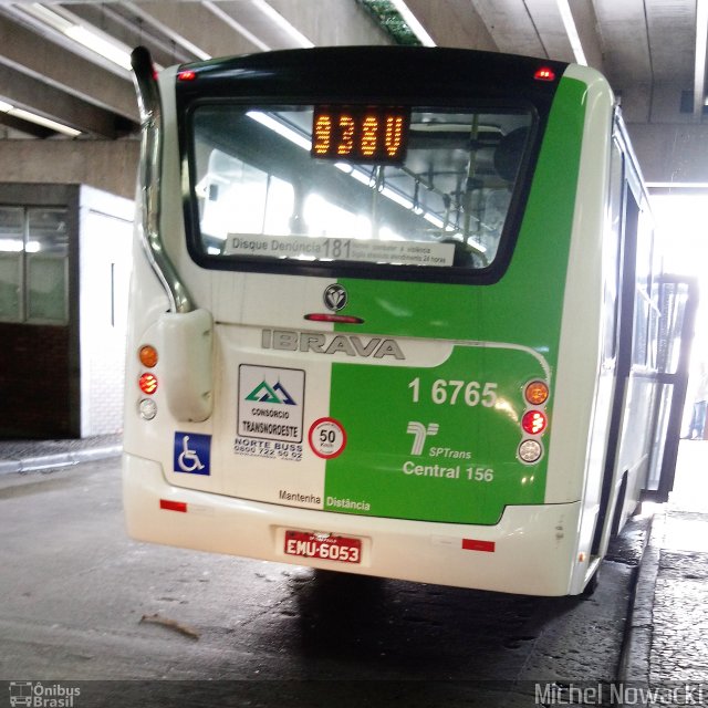 Transcooper > Norte Buss 1 6765 na cidade de São Paulo, São Paulo, Brasil, por Michel Nowacki. Número da foto: #5887006.
