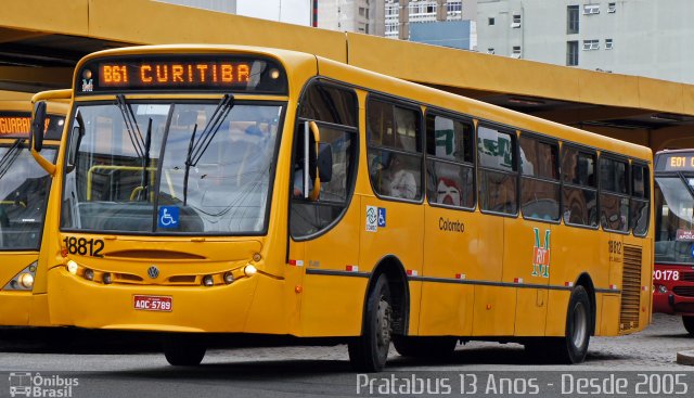 Viação Santo Ângelo 18812 na cidade de Curitiba, Paraná, Brasil, por Cristiano Soares da Silva. Número da foto: #5885919.