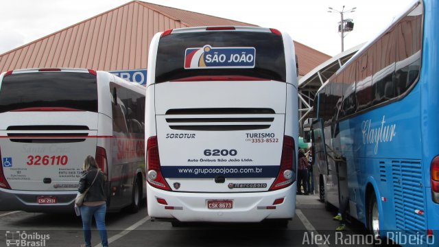 São João Votorantim - Sorotur Turismo 6200 na cidade de Aparecida, São Paulo, Brasil, por Alex Ramos Ribeiro. Número da foto: #5850776.