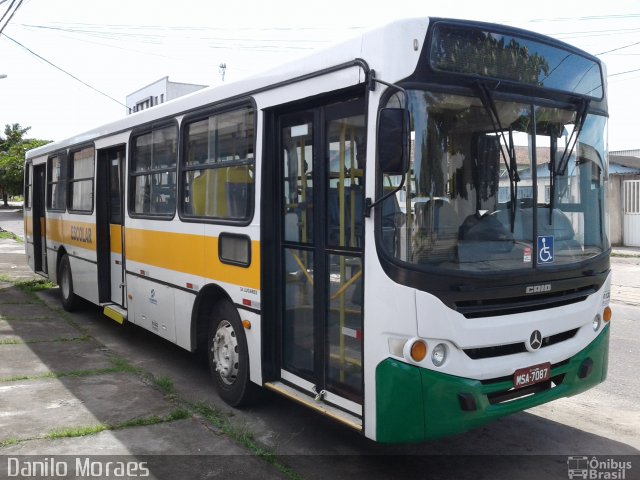 Ônibus Particulares 7087 na cidade de Serra, Espírito Santo, Brasil, por Danilo Moraes. Número da foto: #5850488.