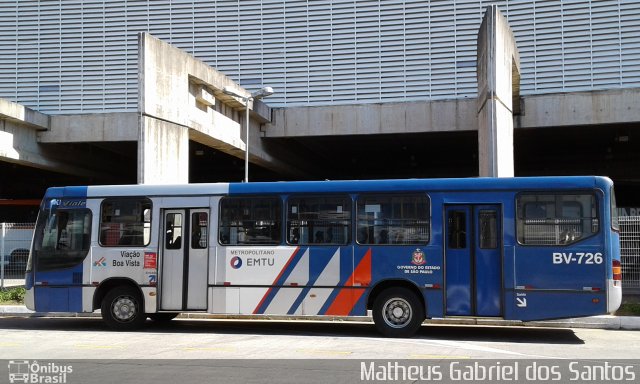 Viação Boa Vista BV-726 na cidade de Campinas, São Paulo, Brasil, por Matheus Gabriel dos Santos. Número da foto: #5848922.