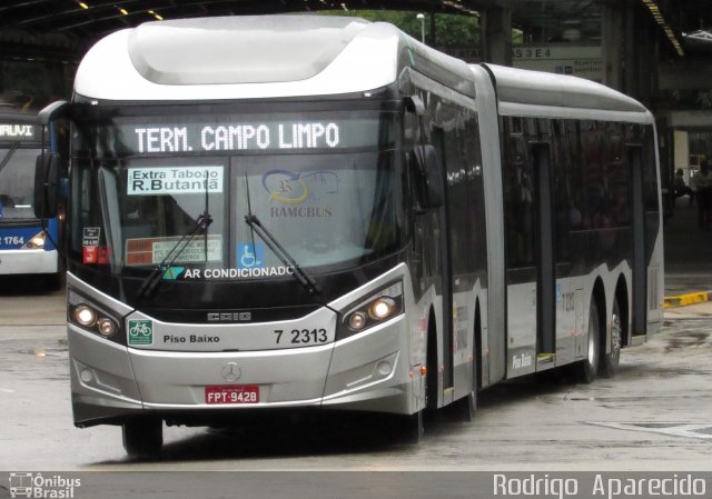 Viação Campo Belo 7 2313 na cidade de São Paulo, São Paulo, Brasil, por Rodrigo  Aparecido. ID da foto: 5849919.