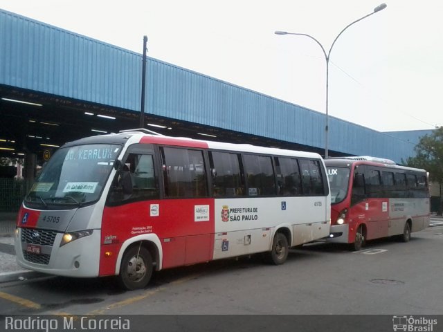 Allibus Transportes 4 5705 na cidade de São Paulo, São Paulo, Brasil, por Jonathan  Aguiar Correa. ID da foto: 5850990.