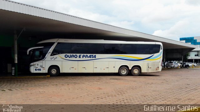 Viação Ouro e Prata 646 na cidade de Sinop, Mato Grosso, Brasil, por Guilherme Santos. Número da foto: #5888219.