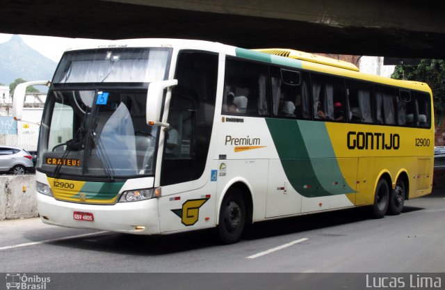 Empresa Gontijo de Transportes 12900 na cidade de Rio de Janeiro, Rio de Janeiro, Brasil, por Lucas Lima. Número da foto: #5887918.