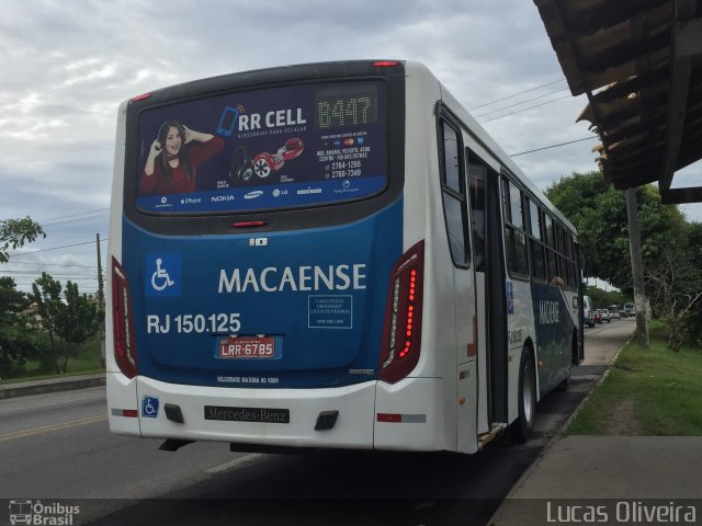 Rápido Macaense RJ 150.125 na cidade de Casimiro de Abreu, Rio de Janeiro, Brasil, por Lucas Oliveira. Número da foto: #5887805.