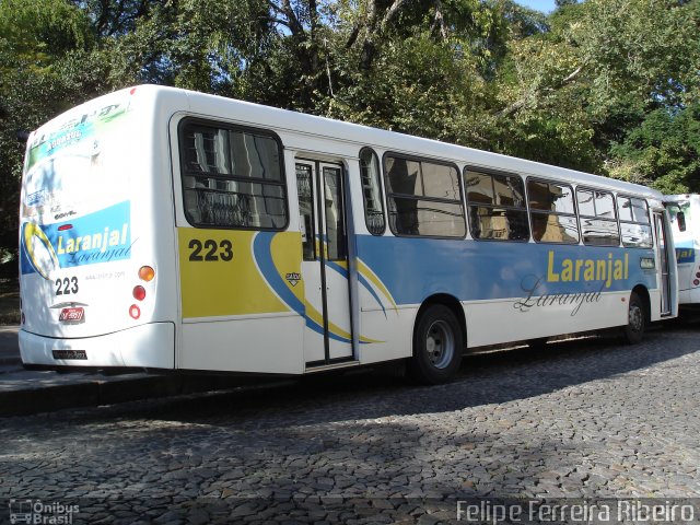 Laranjal Transportes 223 na cidade de Pelotas, Rio Grande do Sul, Brasil, por Felipe Ferreira Ribeiro. ID da foto: 5887086.