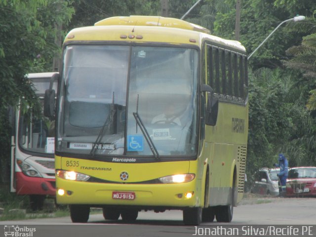 Viação Itapemirim 8535 na cidade de Recife, Pernambuco, Brasil, por Jonathan Silva. Número da foto: #5888292.