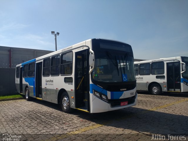 VUG - Viação Urbana Guarulhos 1360 na cidade de Guarulhos, São Paulo, Brasil, por Atilio Torres. Número da foto: #5887802.