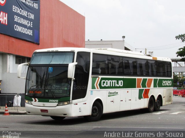 Empresa Gontijo de Transportes 20120 na cidade de Rio de Janeiro, Rio de Janeiro, Brasil, por André Luiz Gomes de Souza. Número da foto: #5888939.